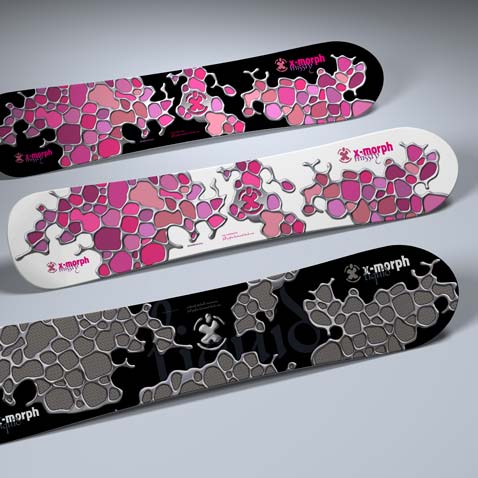 SNOWBOARDY XMORPH 2011/2012 • Klient: X-Morph Sports USA